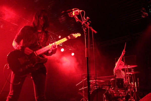 Blood Red Shoes live (Credit Valerie Masyuta/MusikBlog)