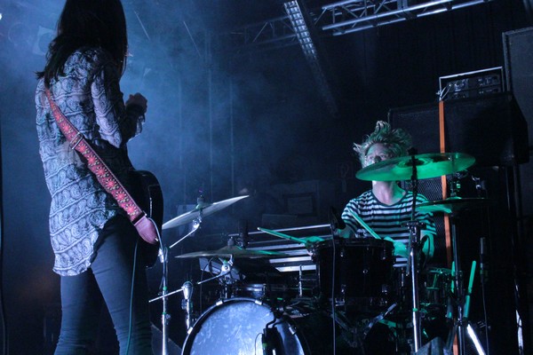 Blood Red Shoes live (Credit Valerie Masyuta/MusikBlog)