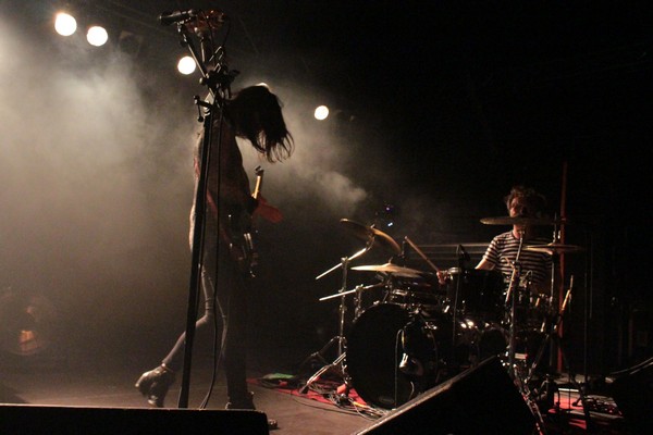 Blood Red Shoes live (Credit Valerie Masyuta/MusikBlog)