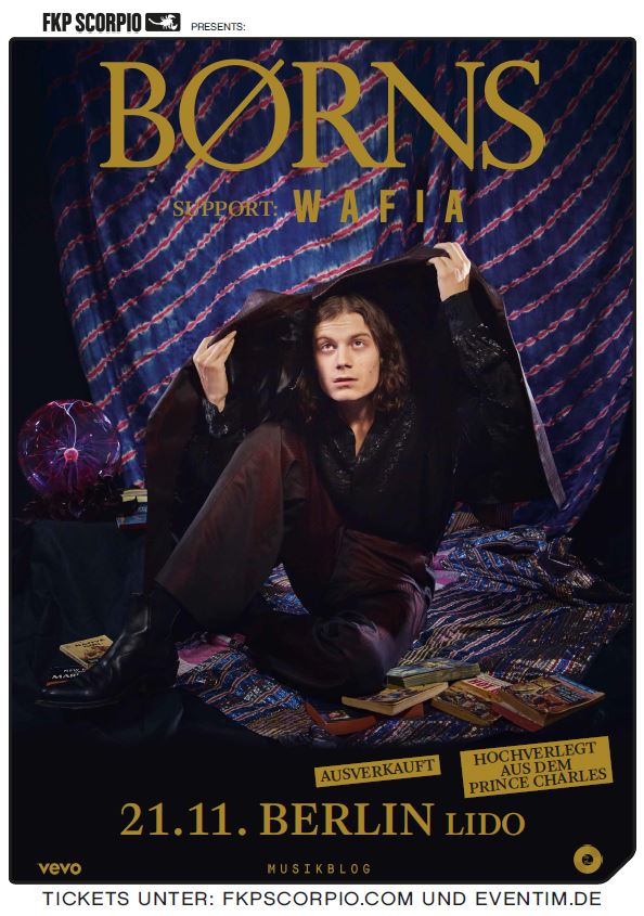 MusikBlog BORNS Tickets zu gewinnen